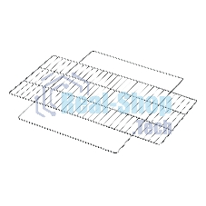 Решетка-гриль 480х240 мм, хромированная, Camping Palisad