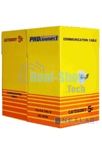 Кабель Proconnect (01-0148) Кабель FTP cat.5e 4 пары (305м) 0.4 мм