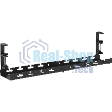 Кабель-канал Cactus CS-CM-700-1BK для столов 72.8x13x19см черный