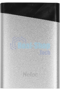 Внешний SSD Netac Z6S 240Gb USB 3.2 Gen 2 Type-C External SSD, R/W up to 550MB/480Mb/s,with USB-C to USB-A cable and USB-A to USB-C adapter