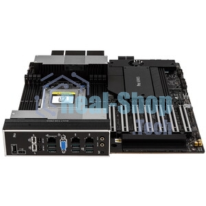 Материнская плата ASUS Pro WS WRX90E-SAGE SE, sTR5, AMD WRX90, 8xDDR5, 4xSATA, 4xM.2, 6xPCI-E 5.0 x16, 1xPCI-E 5.0 x8, 1xVGA, 2xMiniDP, 3x 10Gb LAN, 6xUSB-A 3.2 Gen 2, 1xUSB-A 2.0, 2xUSB-C USB4, 2x3.5 мм, 5.1, SSI EEB