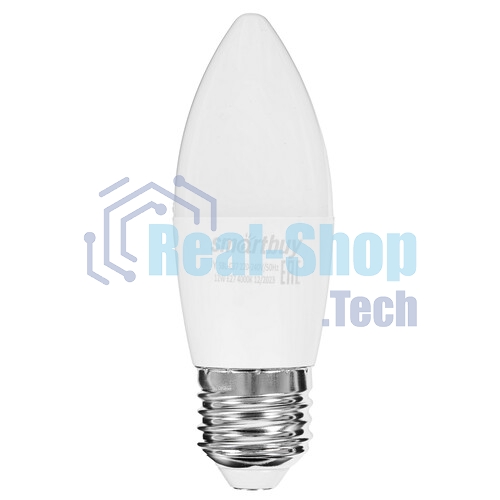 Светодиодная (LED) лампа Smartbuy-C37-12W/4000/E27