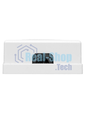 Розетка настенная TERACOM PRO Cat.6 неэкранированная 2 порта RJ-45 Dual IDC белая