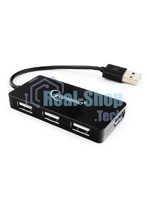 USB-концентратор Gembird UHB-U2P4-03, USB 2.0, USB 4 порта, USB