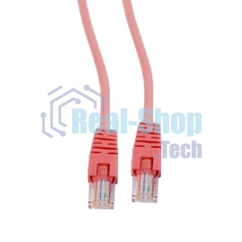 Патч-корд UTP Cablexpert cat.5e, 2м, литой, многожильный, красный