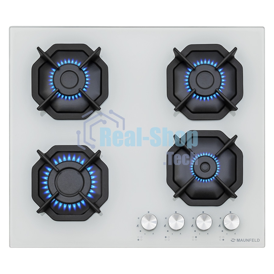 Газовая варочная панель Maunfeld EGHG.64.2CW/G белый