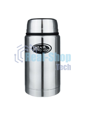 Термос Biostal с широкой горловиной, суповой 0,75 л. С ЛОЖКОЙ