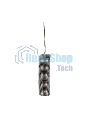 Припой без канифоли ПОС-90 Rexant, 10 г, Ø1.0 мм, (олово 90%, свинец 10%), колба