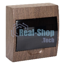 Щит ЩРН-П-8 IP41 темное дерево PROxima EKF pb40-n-8-dark