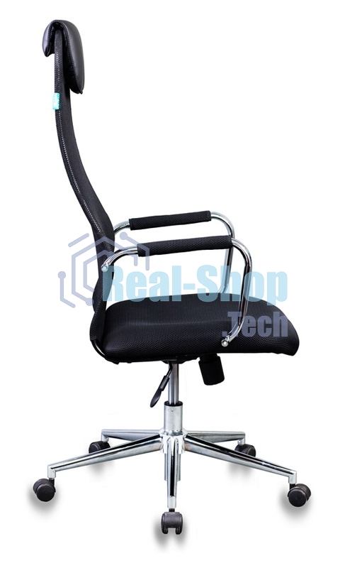 Кресло руководителя Бюрократ KB-9N/BLACK черный TW-01 TW-11 сетка крестовина хром