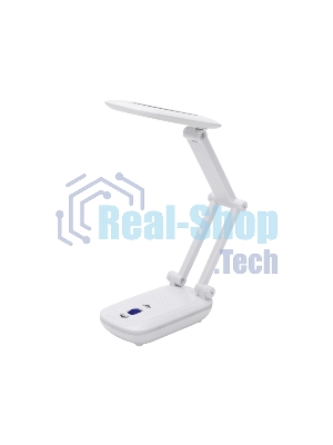 Светильник настольный Rexant Сиквел Про c солнечной панелью и с ночником, 220 В, LED, 5 Вт, 4000 К, бесступенчатое диммирование, заряжаемый, 2 ч автономной работы