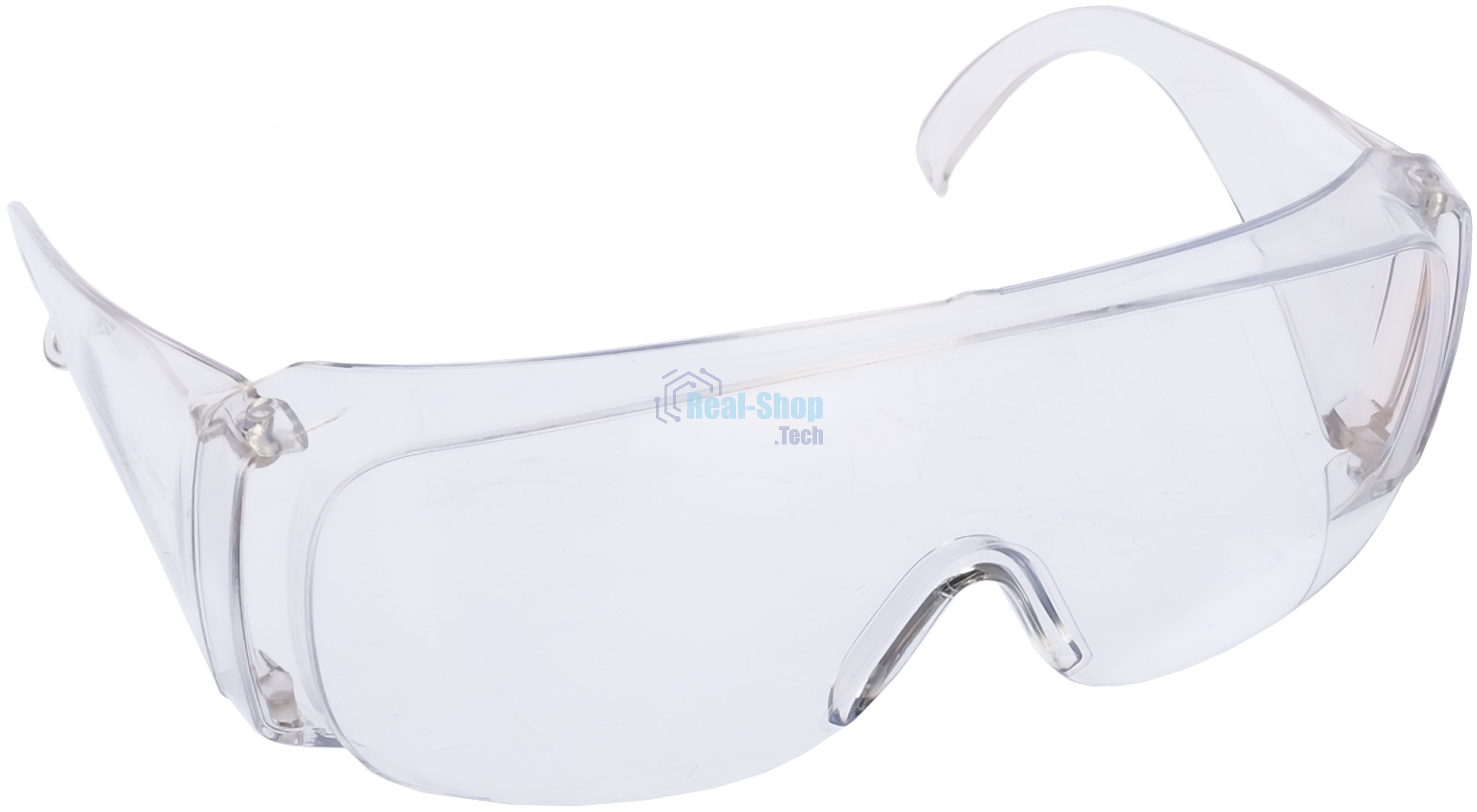 Очки защитные Сибртех открытого типа,прозрачные,ударопрочный поликарбонат,бок. и верх. защита