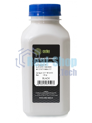 Тонер Cactus CS-THPU-120 черный флакон 120гр. для принтера HP LJ P1005/1006/1505/M125/127/M604/307/608