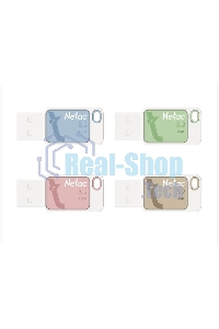 Флешка USB Netac UA31 64Gb NT03UA31N-064G-32BL, USB 3.2