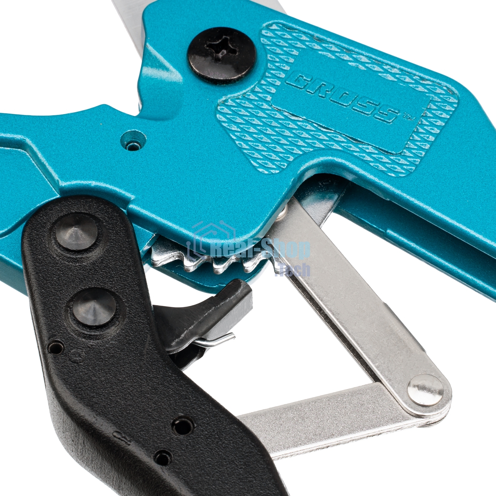 Ножницы для резки изд из ПВХ GROSS 78424 универсальные, d до 42 мм, порошковое покрытие рукоятки