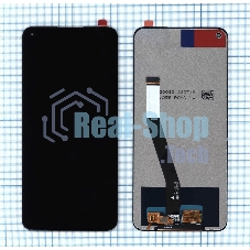 Дисплей для Xiaomi Redmi Note 9, Redmi 10X черный