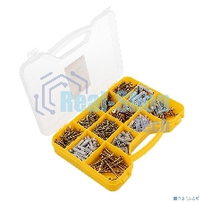 Набор саморезов и дюбелей Kranz 590 шт.