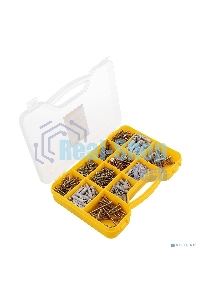 Набор саморезов и дюбелей Kranz 590 шт.