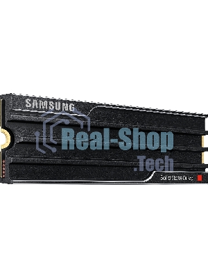 Накопитель SSD 1Tb Samsung 9100 PRO, M.2, PCI-E 5.0 x4, TLC 3D NAND R/W - 14800/13400 Mb/s с радиатором