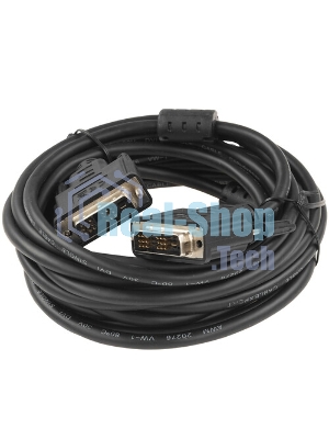 Кабель DVI-D single link Cablexpert CC-DVIL-BK-10, 19M/19M, 3.0м, CCS, черный, экран, феррит.кольца, пакет