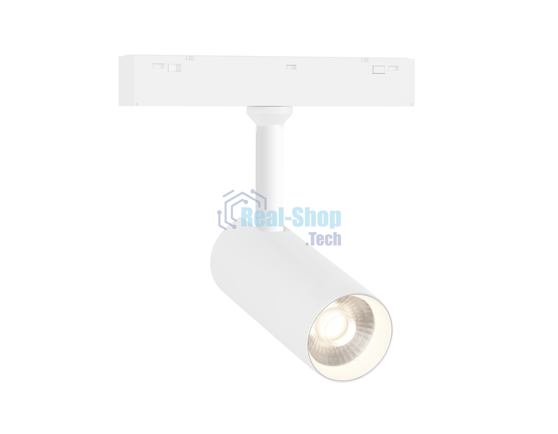 Трековый акцентный светильник Ambrella light GL4401 WH белый IP20 7W 3CCT 3000-6000K SMART 48V 24° D35*90