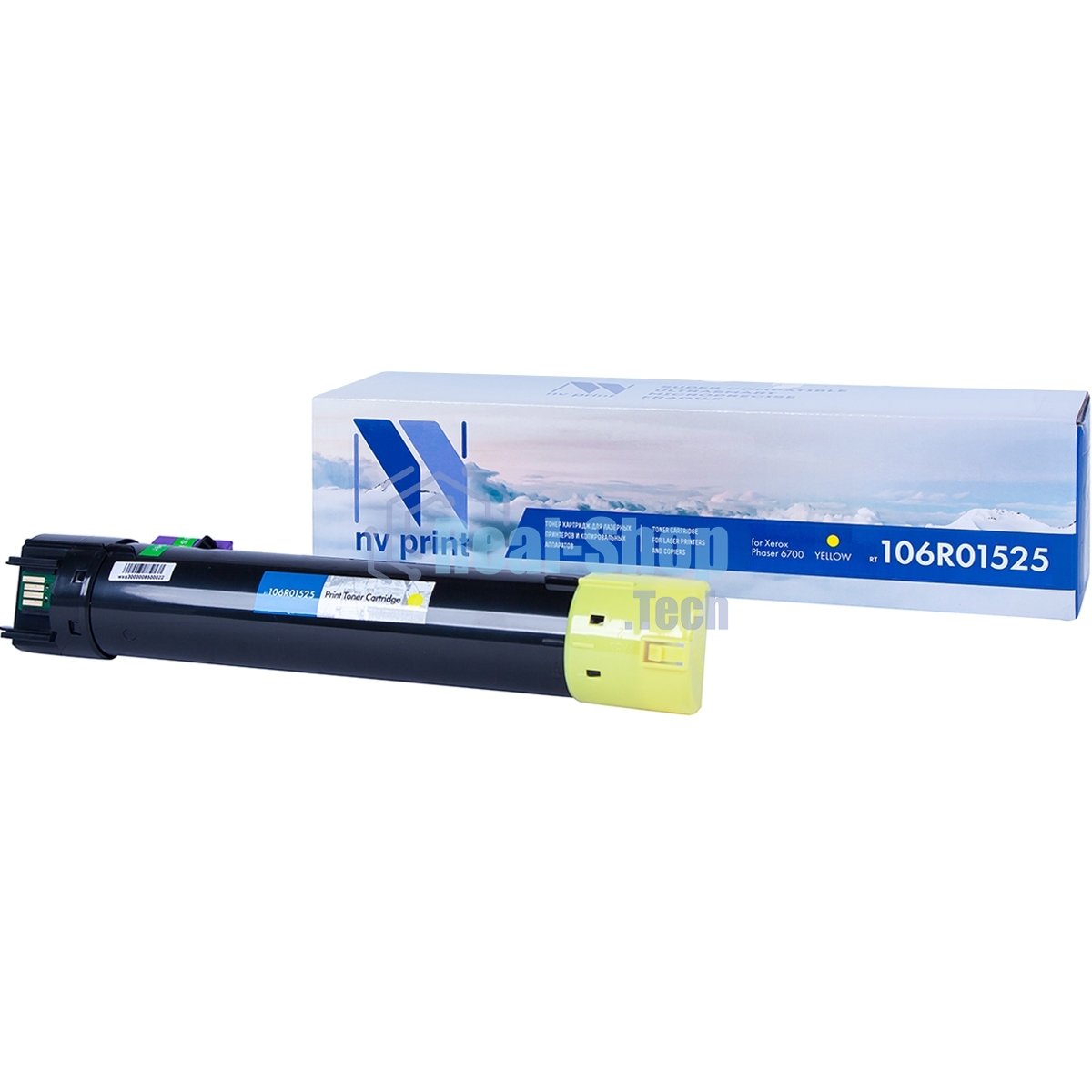 Картридж лазерный NVPrint совместимый Xerox 106R01525 Yellow для Phaser 6700 (12000k)