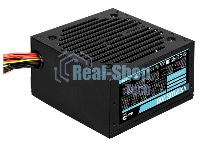 Блок питания Aerocool/Formula VX-700 PLUS, 700Вт, 120мм, черный, (аналог Aerocool VX Plus 700)