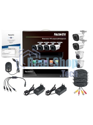 Комплект видеонаблюдения Falcon Eye FE-104MHD Офис Smart