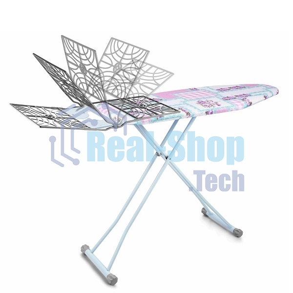 Доска гладильная DOGRULAR ТОМРИС СЕПЕТЛИ, антиприг.покр, 3 цвета (в уп. 4 шт)