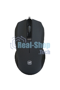 Мышь проводная Defender MM-310 черный, 1000 dpi, USB, кнопки - 3