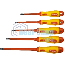 Набор KRAFTOOL EXPERT 250088-H6 Cr-Mo-V сталь. SL: 2.5. 4. 5.5. 6.5. PH: № 1. № 2. 6 предметов