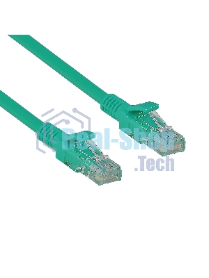 Патч-корд ExeGate UTP-RJ45-RJ45-C6-2M-GN, UTP, cat.6, 2м, зеленый