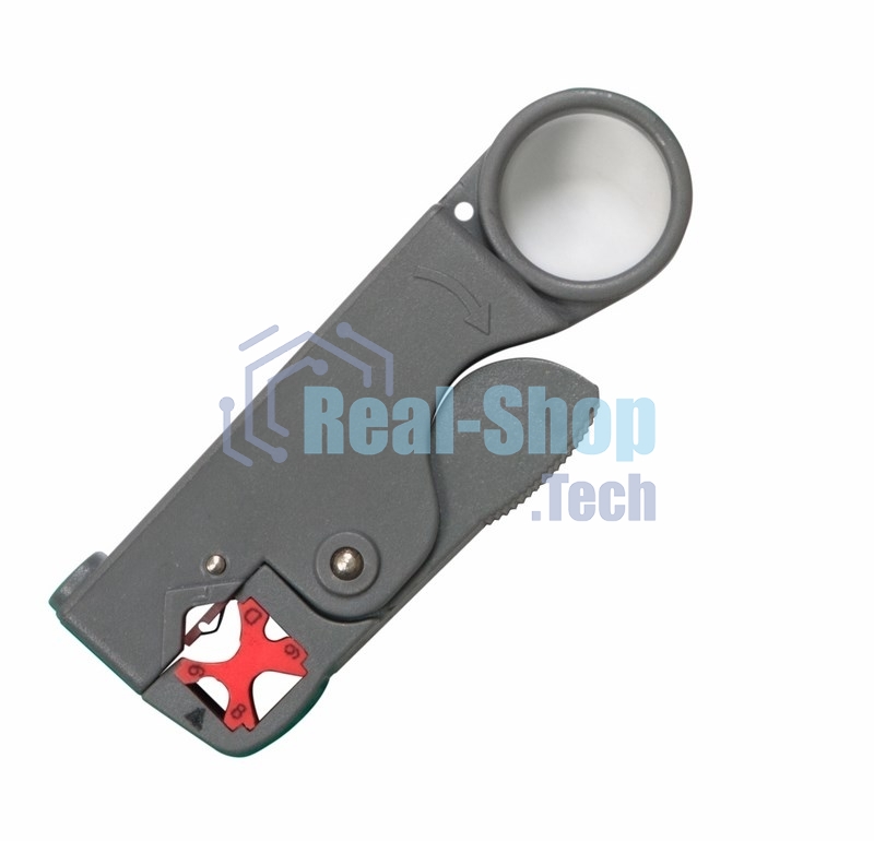 Инструмент для зачистки коаксиального кабеля Rexant HT-332 RG-58, RG-59, RG-6