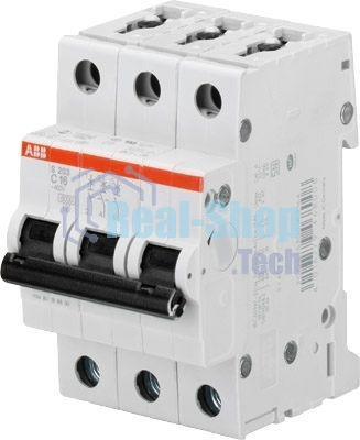 Выключатель автоматический ABB 2CDS253001R0164 3-полюсной S203 C16