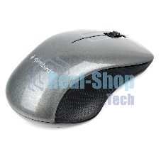 Мышь беспроводная Gembird MUSW-375 серый, 1000 dpi, радиоканал, USB, кнопки - 3