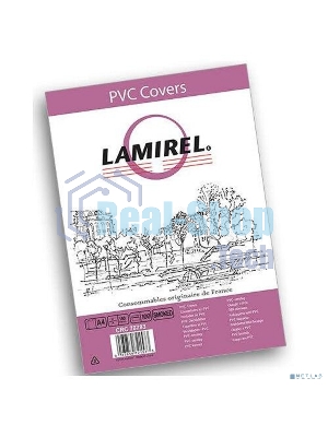 Обложки Lamirel Transparent A4, PVC, дымчатые, 150мкм, 100 шт.