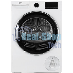 Сушильная машина Beko B3T47238 белый, 7 кг, сушка - тепловой насос, программ - 15, 59.7 x 84.6 x 54.3 см