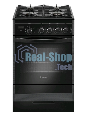 Плита газовая Gefest ПГ 5500-03 0044 черный, конфорок 4 шт, духовка 52 л, 50 см x 85 см x 58.5 см