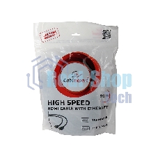Кабель Cablexpert HDMI CC-HDMI4-20M, 19M/19M, v2.0, медь, позол.разъемы, экран, 20м, черный, пакет