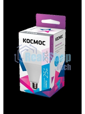 Лампа светодиодная A65 25Вт 6500К E27 220В Космос LkecLED25wA65E2765
