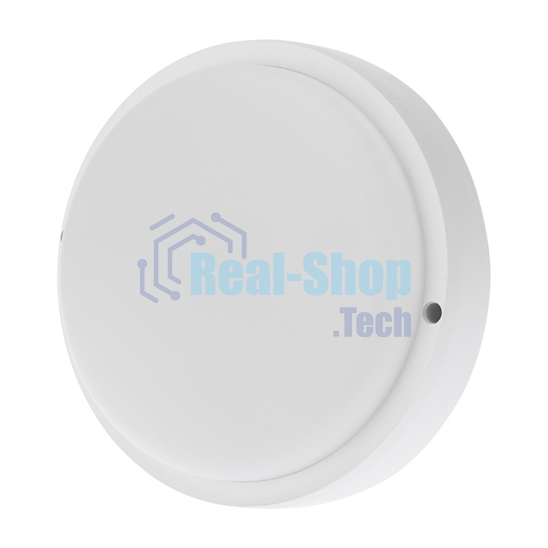 Светильник светодиодный пылевлагозащищенный Rexant ЖКХ-01 круг 18 Вт 1800 Лм IP65 174 мм 6500 K с микроволновым датчиком движения