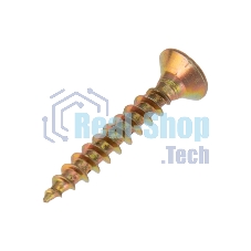 Саморез универсальный Kranz 3х20, желтый цинк, упаковка поставщика (32 000 шт.)