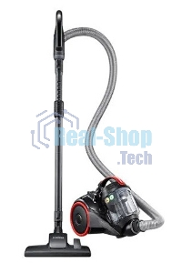 Пылесос Samsung VC15K4116VR/EV красный/черный, 390/1500 Вт, уборка сухая, пылесборник контейнер 1.3 л