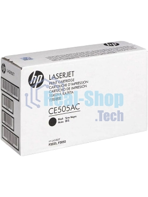 Картридж лазерный контрактный HP CE505AC черный (2300 стр.) для HP LJ P2035/2055