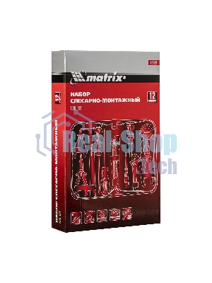 Набор инструментов Matrix набор слесарно-монтажный 12 пред.