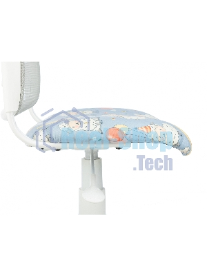 Кресло Бюрократ CH-W296NX TW-02 светло-серый, сетка, 120 кг