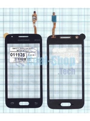 Сенсорное стекло (тачскрин) для Samsung Galaxy Ace 4 SM-G313F, черное