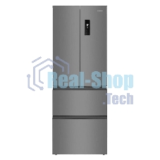 Холодильник Maunfeld MFF180NFSE01 нержавеющая сталь трехкамерный 224/113л морозилка снизу, No Frost