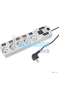 Сетевой фильтр Most EHV 5 м (5 розеток) белый (коробка)