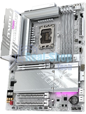 Материнская плата Gigabyte Z890M AORUS ELITE WIFI7 ICE, LGA 1851, Intel Z890, 4xDDR5, 4xSATA, 3xM.2, 1xPCIe 4.0 x4, 1xPCIe 5.0 x16, 1xDP, 1xUSB-C, 1x 2.5Gb LAN, 1xUSB-A 3.2 Gen 2, 4xUSB-A 3.2 Gen 1, 2x3.5 мм, TOSLINK, 7.1, 1xUSB4, mATX